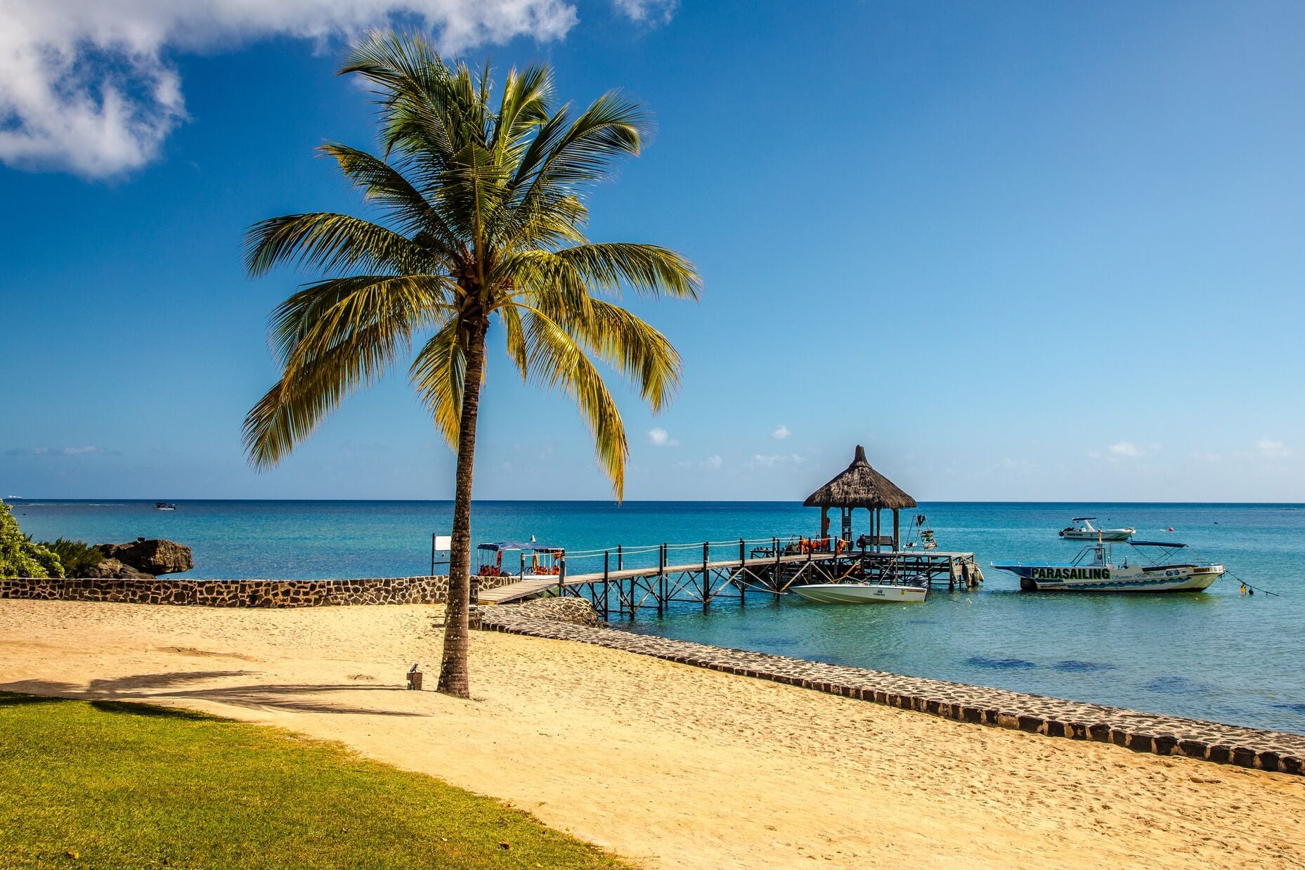 Arrival at Mauritius